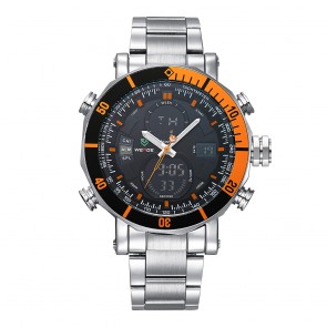 Ceas WEIDE Quartz Casual Sport Orange WH5203-6C