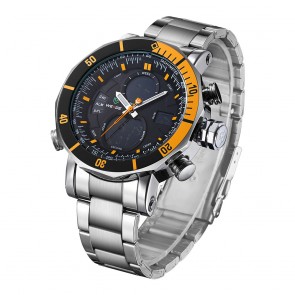 Ceas WEIDE Quartz Casual Sport Orange WH5203-6C