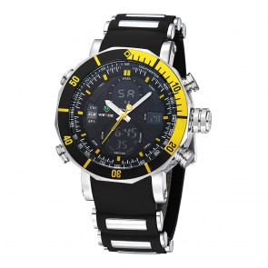 Ceas WEIDE Quartz Casual Sport Galben WH5203-10C