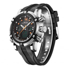 Ceas WEIDE Quartz Casual Sport Orange WH5205-12C