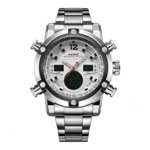 Ceas WEIDE Quartz Casual Sport Alb WH5205-2C