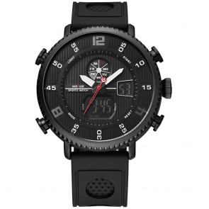 Ceas WEIDE Quartz Casual Sport Negru WH6106B-1C