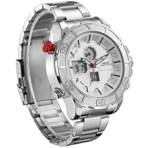 Ceas WEIDE Quartz Casual Sport Alb WH6108-2C