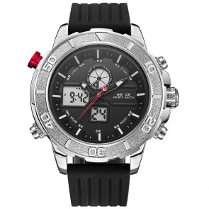 Ceas WEIDE Quartz Casual Sport Negru WH6108-3C