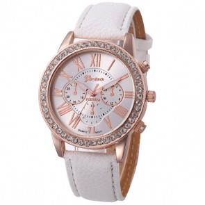 Ceas Dama Quartz Geneva Crystal Essential