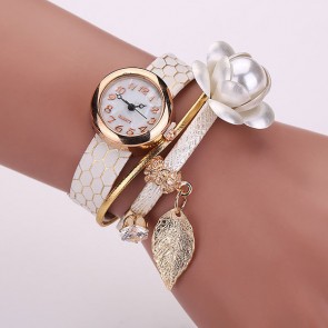 Ceas Dama Quartz Pearly Flower