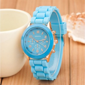 Ceas Dama Quartz Geneva Joy -bleu