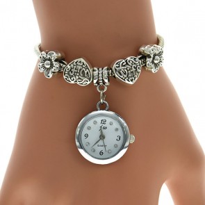 Ceas Dama Quartz jw Bangle-silver