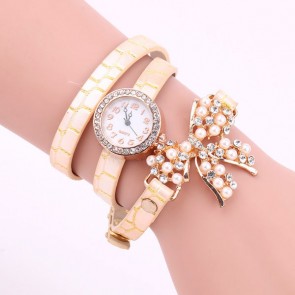 Ceas Dama Quartz Pearly Bow