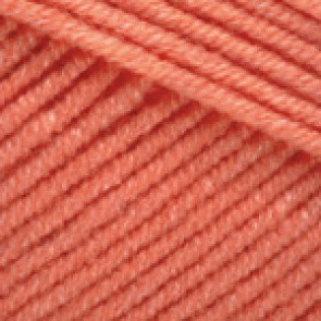Fir Textil YarnArt Jeans 23, pentru tricotat si crosetat, bumbac si poliacril, Portocaliu, 50 gr