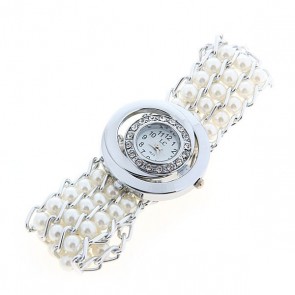 Ceas Dama Quartz Diamond Dial Pearl