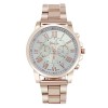 Ceas Dama Quartz Geneva Casual Rose-alb