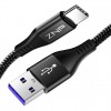 Cablu de date si incarcare tip USB-C 1m 13008CBL-negru