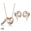 Set Tangled Pearl-Alb