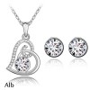 Set Crystallized Heart-Alb