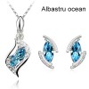 Set Bent Diamonds-Albastru ocean