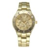 Ceas Dama Quartz Geneva Diamond Deluxe-gold