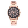 Ceas Dama Quartz Geneva Casual Rose-negru